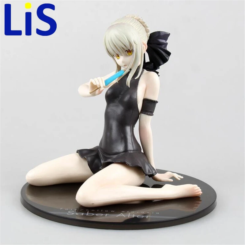 

Lis Anime Saber Alter Fate/hollow ataraxia PVC Action Figures Collectible Toy 13CM Fate Stay Night Figure