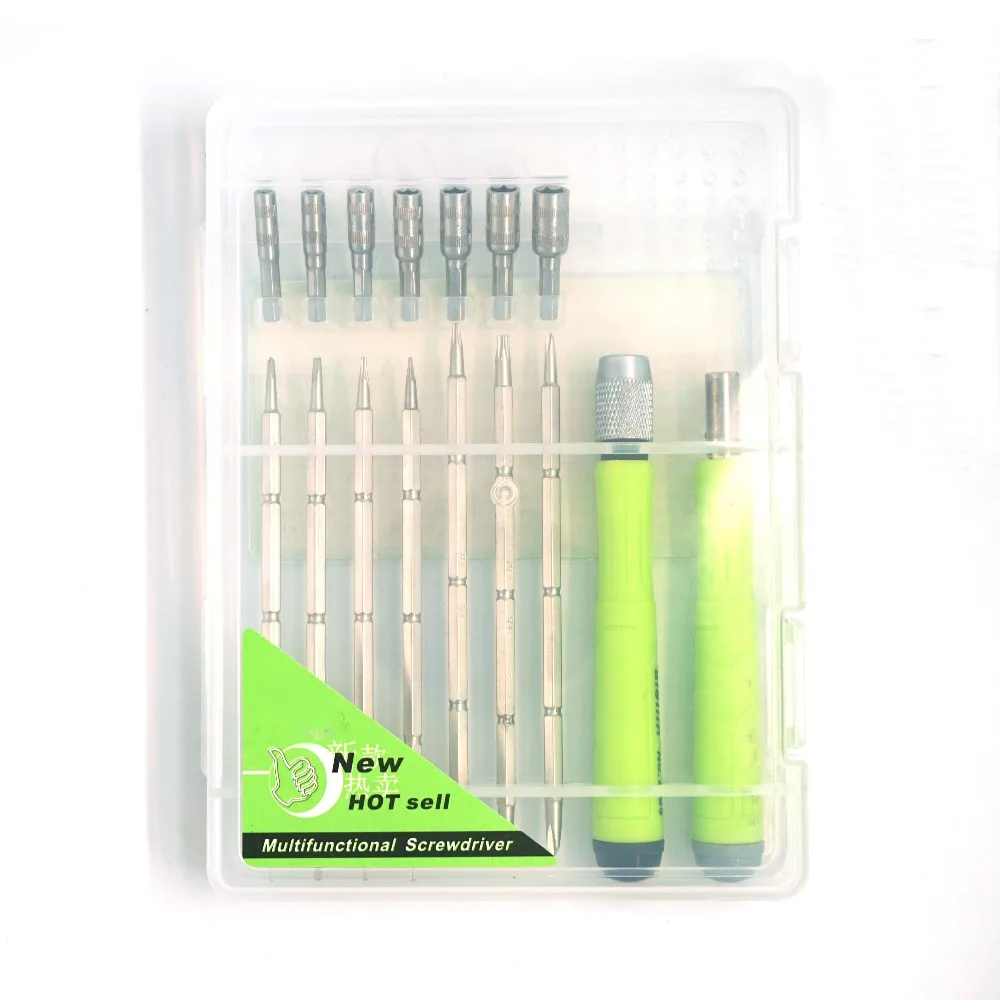 

16 in 1 Interchangeable Screwdriver Set for RC Multi Model Repair Tools Kit with Case for Racing Racer Drone Helicopter