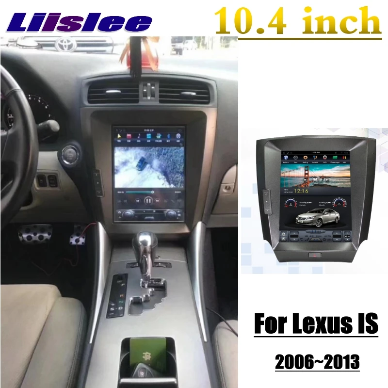 Flash Deal For Lexus IS 250 300 350 2005~2013 For Toyota Altezza NAVI LiisLee Car Multimedia Big Screen GPS WIFI Audio Radio Navigation MAP 1