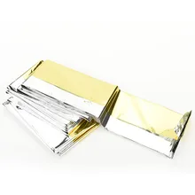 

130*210cm Outdoor Survival Life-saving Waterproof Emergency Rescue Tent Camping Mat Insulating Mylar Material First Aid Blanket