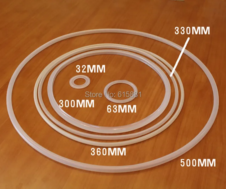 

1Set 450mm*1,63mm*3,108mm*2 Silicon Rubber Seal Ring For 65L Alcohol Distiller Bar Sealing Ring