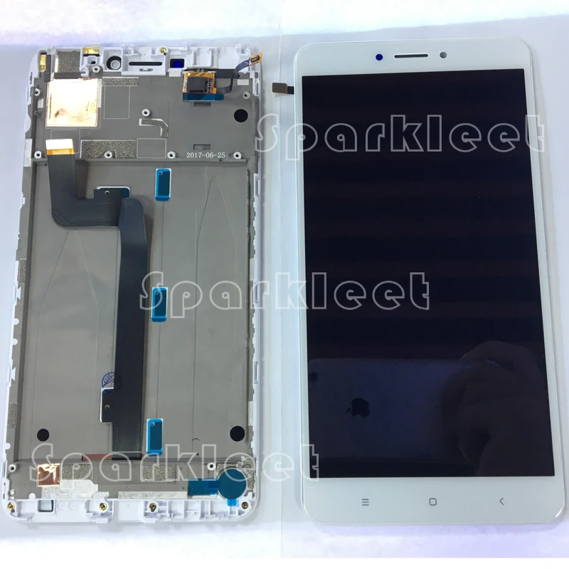 

White 6.44" LCD Screen For XIAOMI MI max 2 LCD Display Touch Screen Digitizer Assembly Mobile Phone Repair Parts