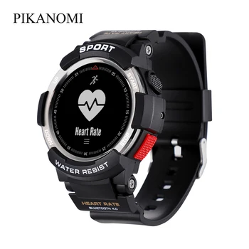 

F6 Smart Watch Heart Rate Monitor Bluetooth Smartwatch IP68 Waterproof Multi Sport Mode Wristwatch Work For IOS Android VS F3 F5