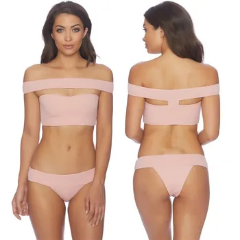 

Women Bikini High Waist Swimwear Bathing Suit Triangle Swimsuit Bandage Beachwear Brazilian Bathing Suit Women 2018 Biquini