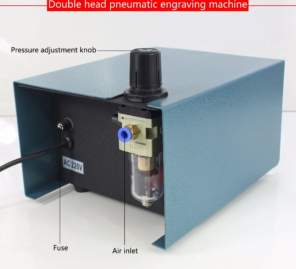 Ювелирные изделия пневматический гравировальный станок двухсторонний ручной гравер Graver Max