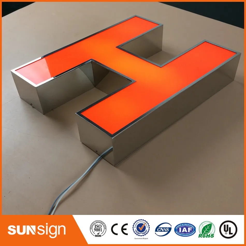Light Letter Led Sign 3d Illuminated Acrylic Letter Sign - Electronic Signs  - AliExpress