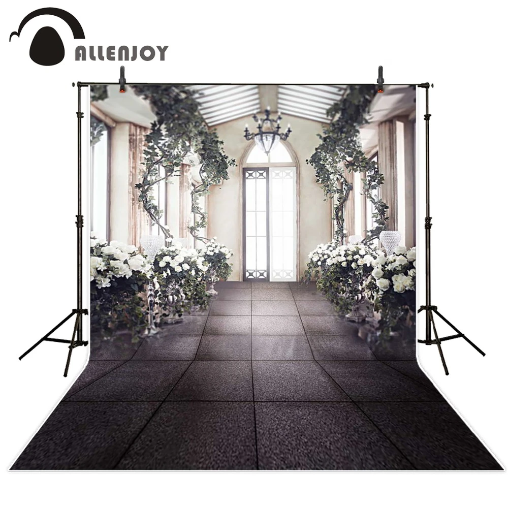 Japanese 10x15 FT Photography Backdrop Floral Detailed Circles with Lines Ornament Pattern Background for Party Home Decor Outdoorsy Theme Vinyl Shoot Props Charcoal Grey Dark Blue White