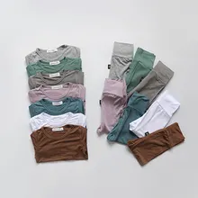 Комплекты детской одежды г. весенняя одежда для мальчиков с юбкой-пачкой футболки с длинными рукавами, штаны-шаровары праздничные платья для маленьких девочек