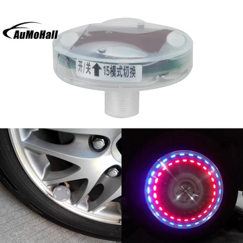 

Car Styling Solar Car Wheel Tire Air Valve Cap Light Auto Wheels Decor Lamp LED Lights Valves Cap With Motion Sensors