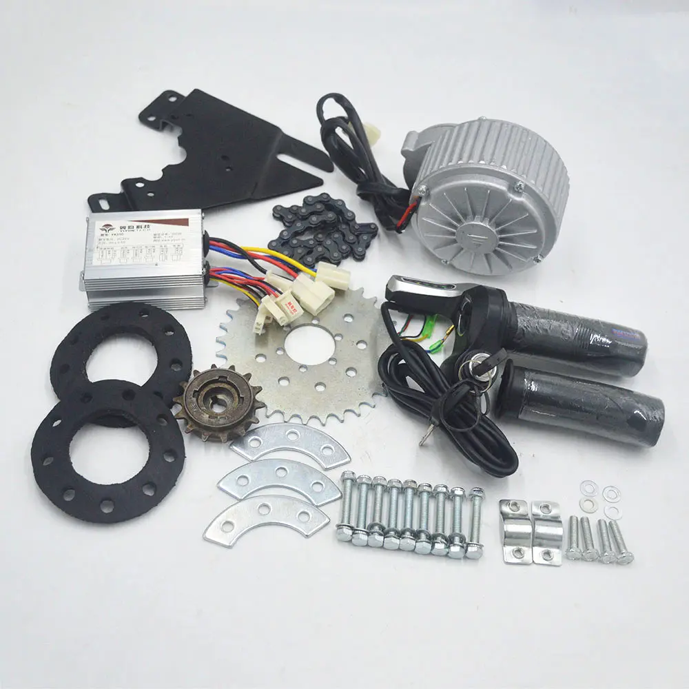 Sale Newest Electric Bike Conversion Kit Can Fit Most Of Common Bicycle Use Spoke Sprocket Chain Drive 36V 450W Motor Bike Conversion 1