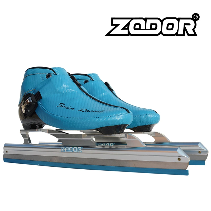6-طبقات المهنية ثابت داخلي المسار الجليد أحذية التزلج على الجليد البريدي مشبك للماء مضمنة سرعة التزلج على الجليد 430 ملليمتر 410 ملليمتر 380 مللي...