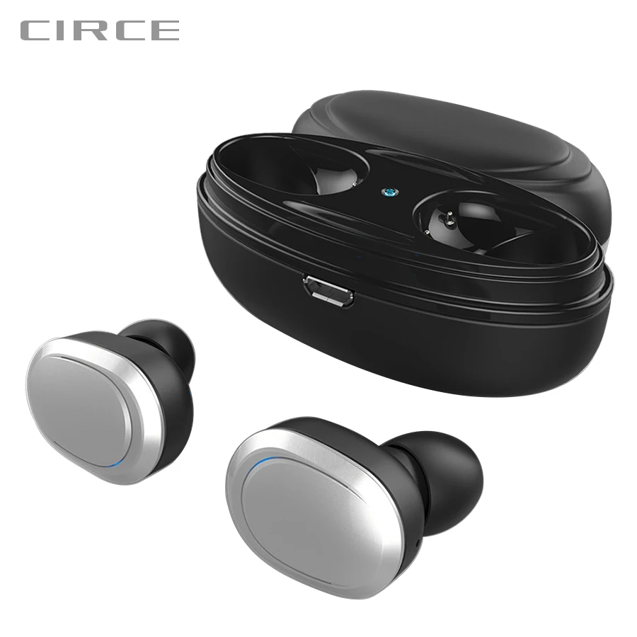 

CIRCE T12 TWS Bluetooth Earphone Wireless Headset Bluetooth Earbuds With Charging box earpiece mic for android ios