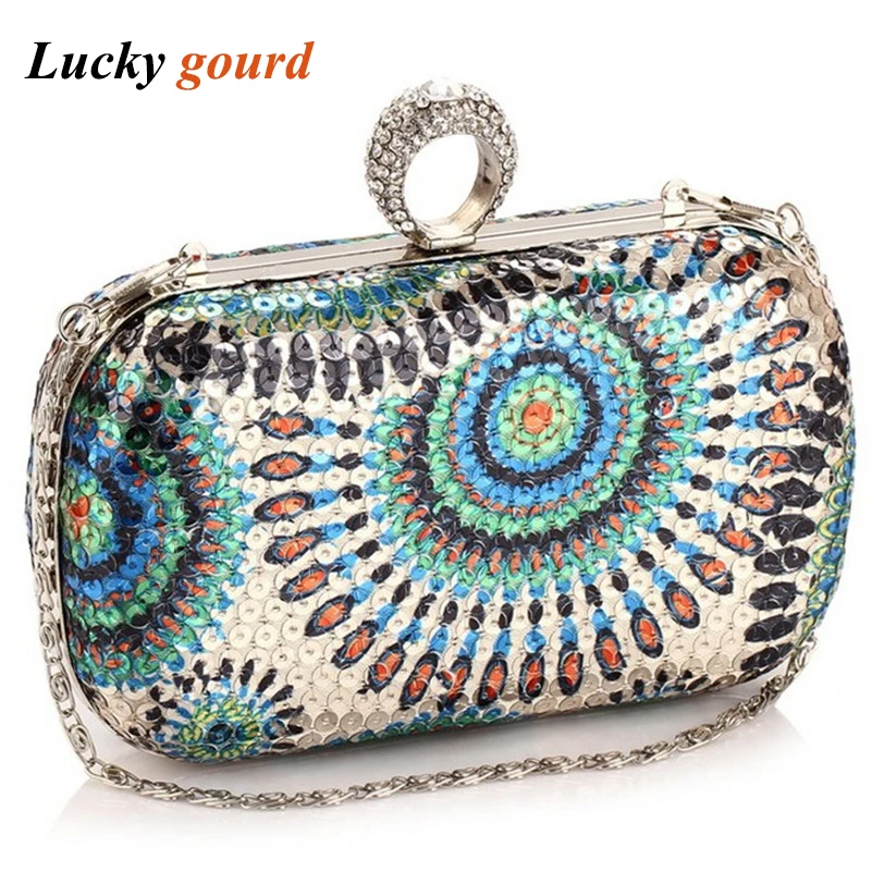 

New 2019 Fashion Technology Hand Bag New Women's Bag Han Edition Bag Dinner Will Handbag Color Package More Bride Big Red Z554
