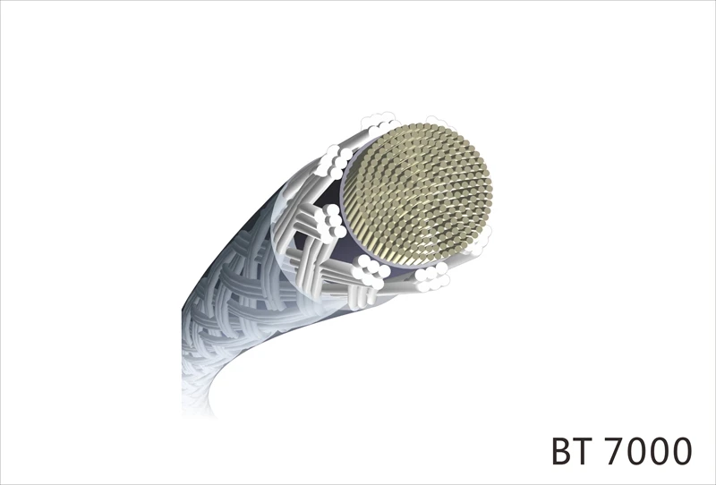 1 Катушка 200 м TAAN BT7000 форс бадминтон струны 0,68 мм прочные Струны для бадминтона высокая гибкость и хорошее чувство