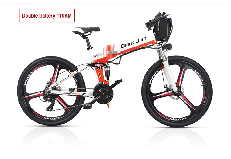 Perfect LOVELION Powerful New 26 Inch Mountain Bike / Electric Bike / Electric Motorcycle Electric Bicycle Battery / Double 25