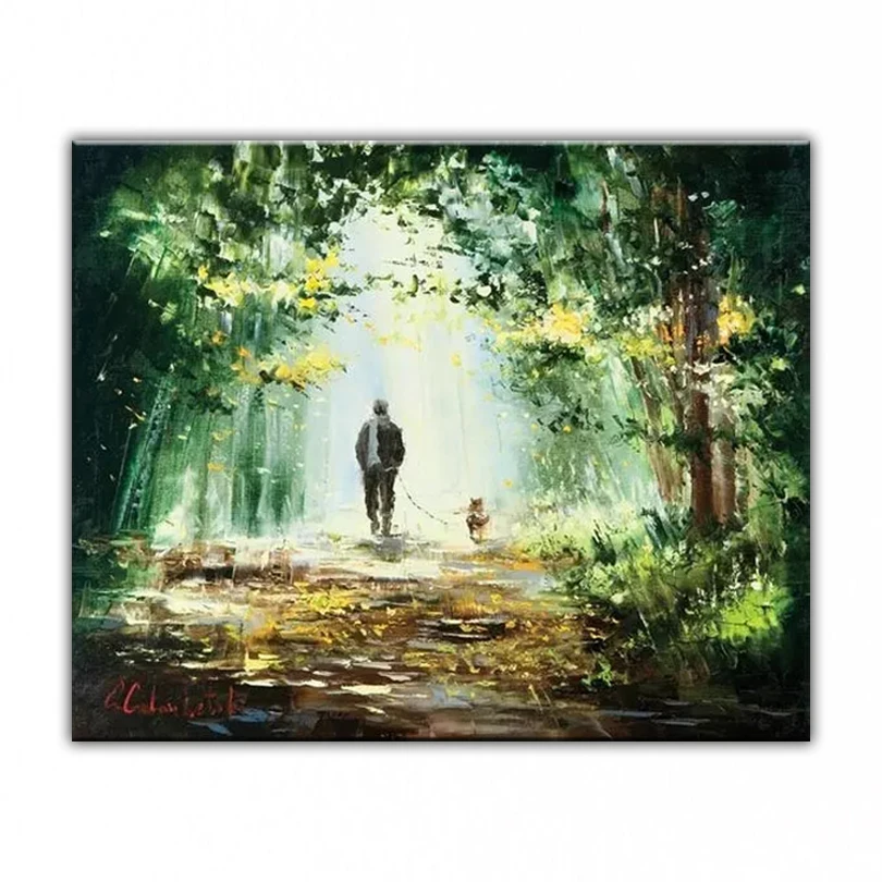 Ceny Obraz olejny 100% ręcznie malowane dekoracji wysokiej jakości krajobraz nóż malarstwo zdjęcia DM16062906