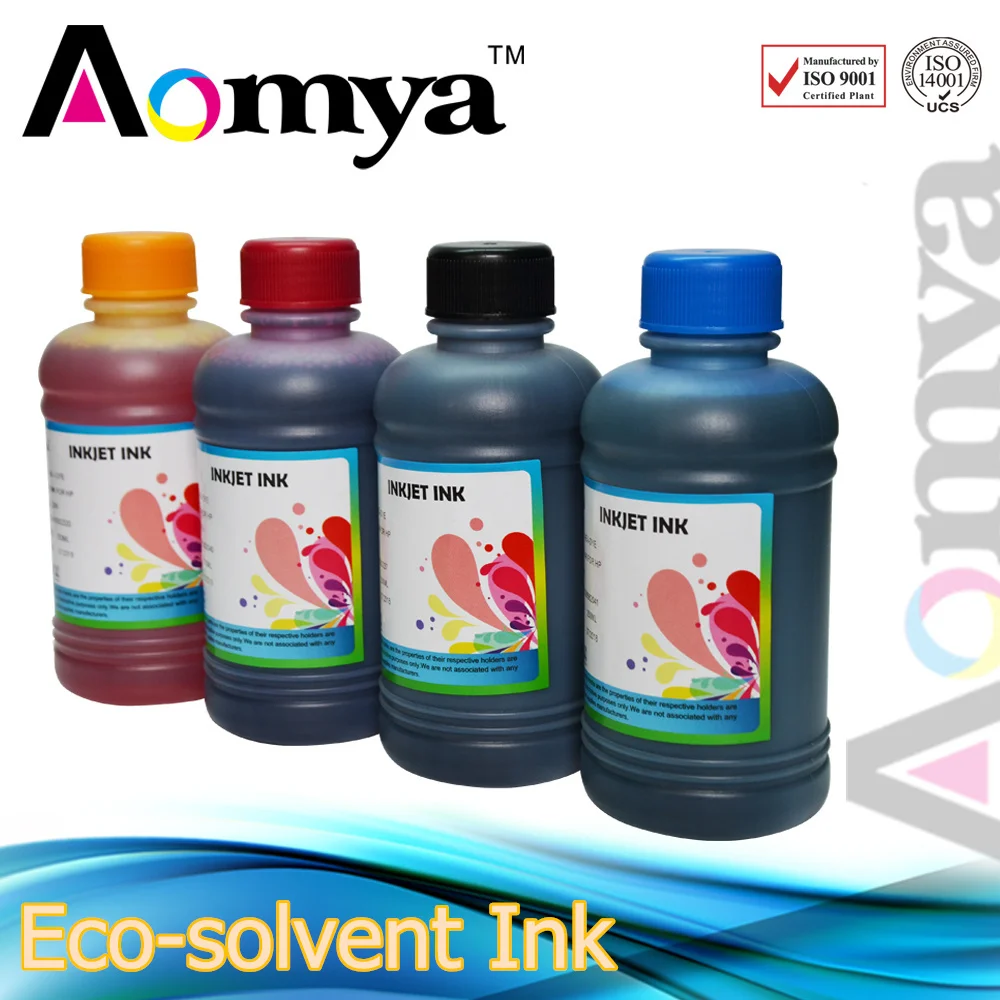 [250ml*6C] Dye Based Eco solvent Ink For Epson 1400/1390/A1430 Printer