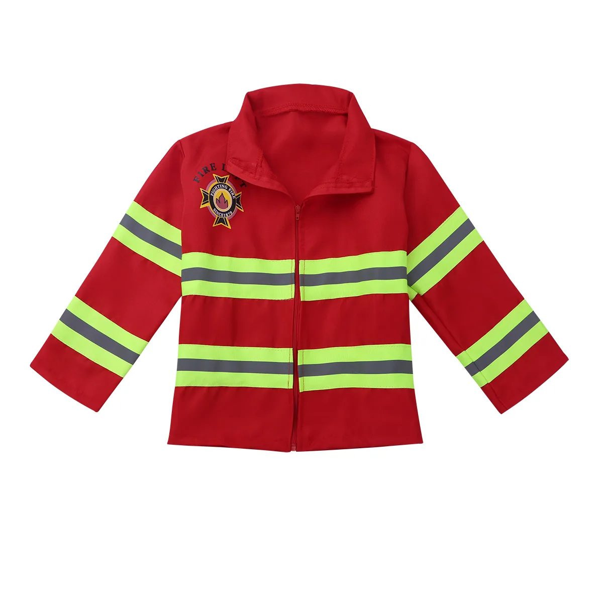 Детские костюмы пожарников; комплект одежды для маленьких мальчиков; вечерние костюмы для костюмированной вечеринки на Хэллоуин; костюмы пожарных для мальчиков-подростков с шапкой