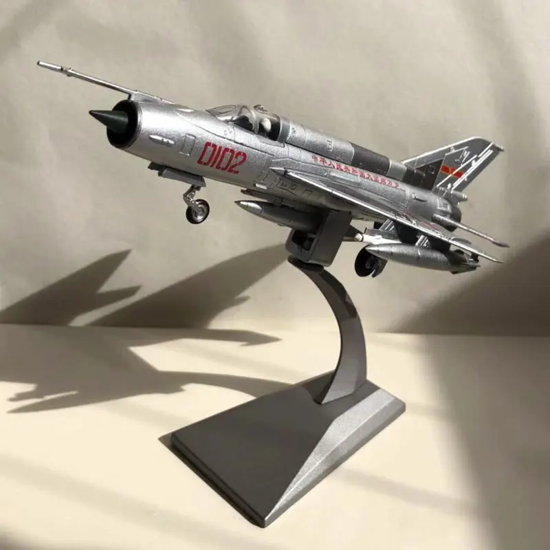 WLTK военная модель 1/72 масштаб PLAAF MiG-21 рыбий боец литой металлический самолет модель игрушки для сбора, подарок, дети