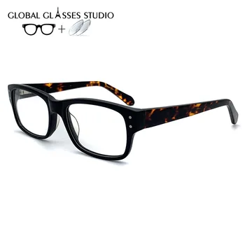 

Men Women Acetate Glasses Frame Eyewear Eyeglasses Reading Myopia Prescription Lens 1.56 Index 19525