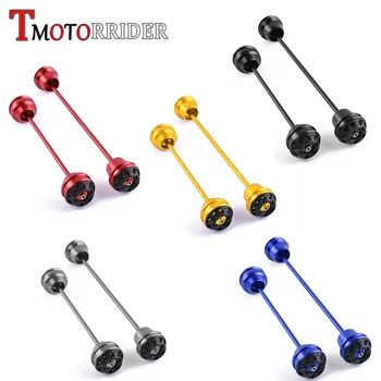

for 2015-2020 Yamaha YZF R25 R3 Y ZF-R-25 R-3 CNC Aluminum Front Rear Wheel Fork Axle Cap Crash Slider Falling Protection Guard