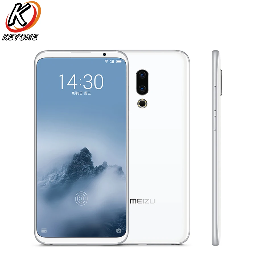 Meizu 16th plus 16 plus LTE мобильный телефон 6," 8 ГБ ОЗУ 128 Гб ПЗУ Восьмиядерный процессор Snapdragon 845 3640 мАч Мп+ Мп камера телефон