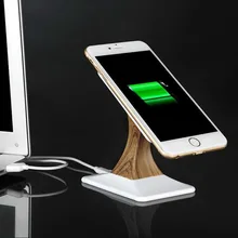 Крутой Портативный 360 вращающийся стенд держатель Qi Беспроводное зарядное устройство для Galaxy S6/S6 Edge/Note 5/Nexus 5/G3/G2/Lumia 928/920