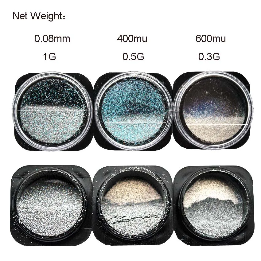 1 caja de polvo de unicornio holográfico brillo láser uñas brillo polvo Holo Arco Iris cromado espejo polvo uñas arte SF3013 1 caja de polvo de unicornio holográfico brillo láser uñas brillo polvo Holo Arco Iris cromado espejo polvo uñas arte SF3013