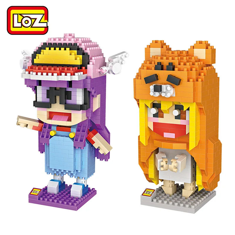 LOZ алмазные блоки кирпичная игрушка Dr.Slump Arale Himouto Умару Чан строительные