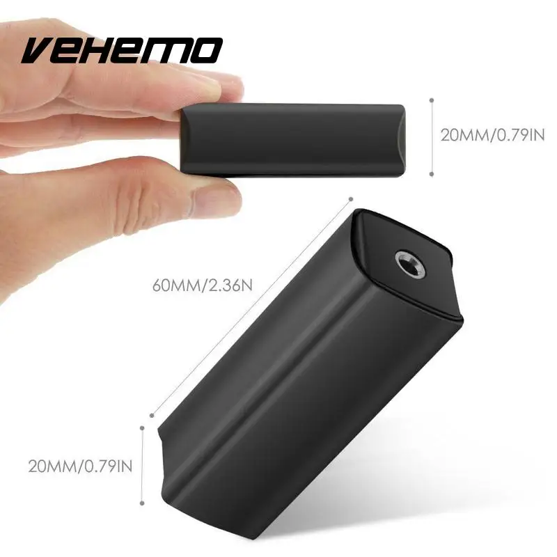 Vehemo 3.5mm Audio Cable Black Ground Loop Noise Isolator Noise Filter Home Stereo System Noise Isolator Home Cars Premium