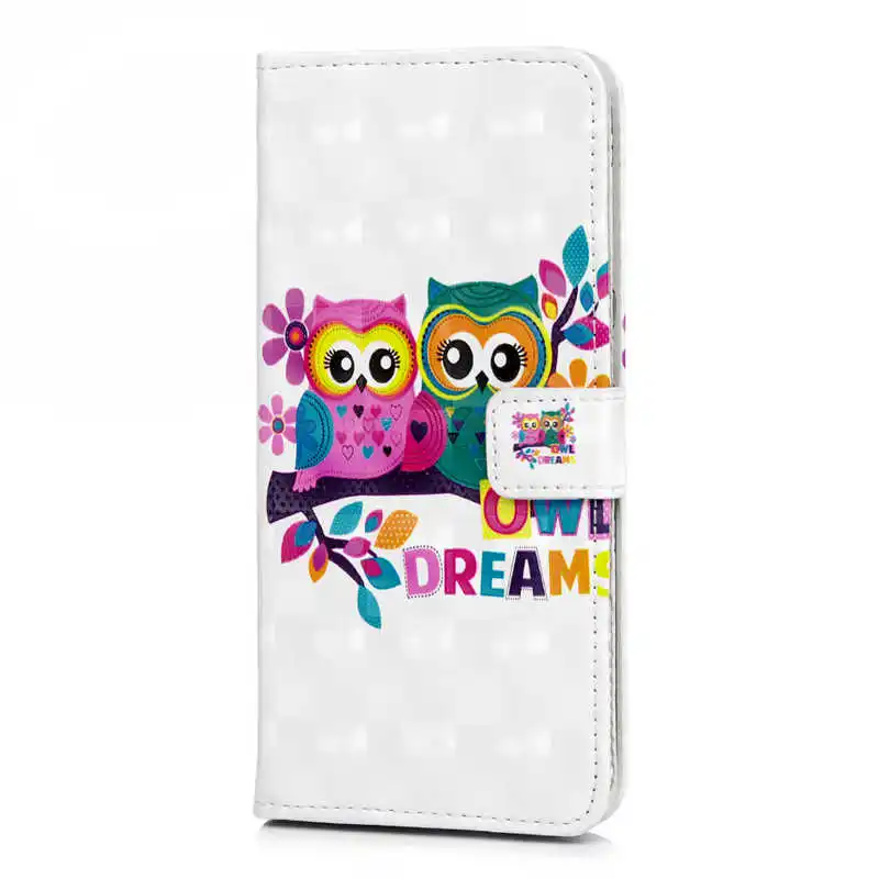 Официальный C2-(1906) samsung M10 кожаный чехол с 3d-рисунком 3D эффект окрашенный Передняя пряжка кожаный чехол внутренний материал корпуса