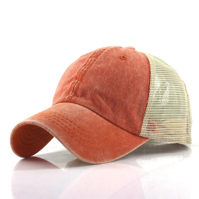 baseball cap orange