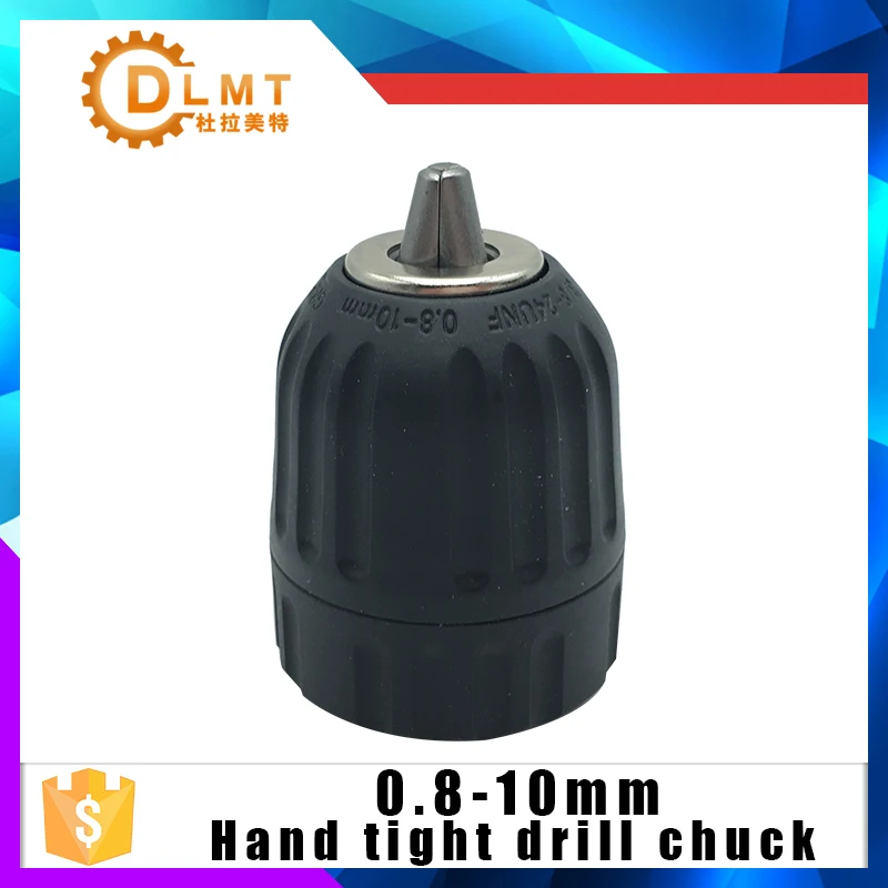 

Top Quality 1PC 0.8-10mm Keyless Drill Chuck Converter 3/8" 24UNF
