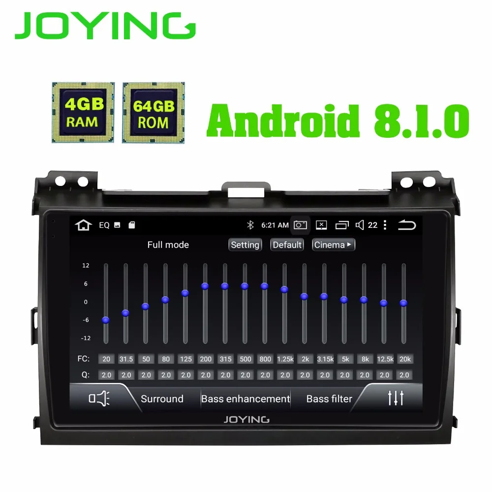 Perfect JOYING 4GB 64GB ROM Android 8.1 2 din 9 inch 8 Core Car GPS Player Radio Stereo For Toyota Land Cruiser Prado 120 LEXUS GX 470 2 Perfect JOYING 4GB 64GB ROM Android 8.1 2 din 9 inch 8 Core Car GPS Player Radio Stereo For Toyota Land Cruiser Prado 120 LEXUS GX 470 2