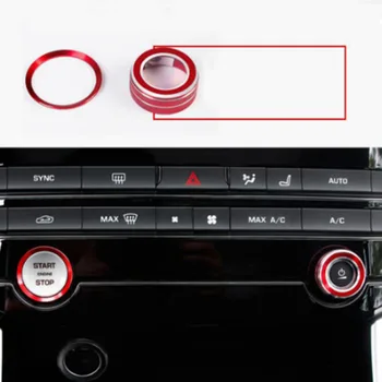 

Decor Ring Trim Non-rust Non-fade Start Control For Jaguar XE XEL For XF XFL F-PACE