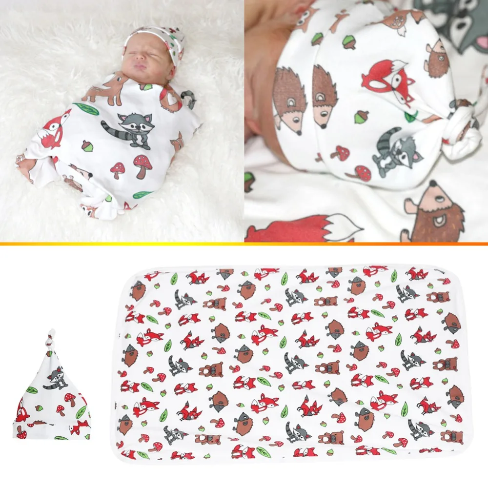 

Baby Swaddle Wrap Blanket Soft Warm Cotton Muslin Swaddle Blanket Envelopes Bath Towel Newborn Bedding Sleep Cover 1 PCS
