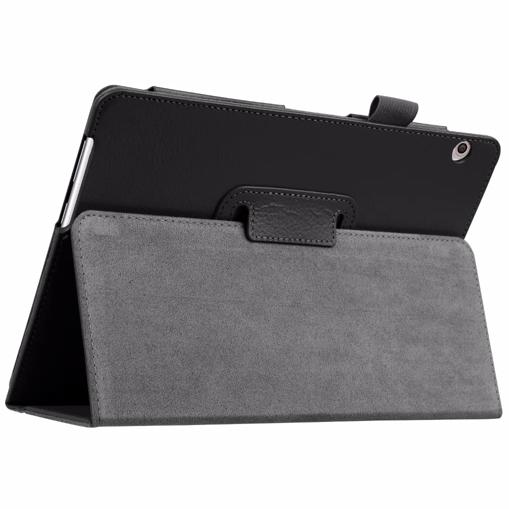 Чехол-книжка с зернистой текстурой личи из искусственной кожи для huawei MediaPad T3 10 AGS-L09 AGS-L03(Honor Pad 2 9,6 ''Tablet