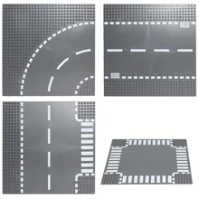 Technic Road Building Blocks Toy Bricks Classic Figure PlateBase Toys Compatible Legoed City Blocks Baseplate Toys For Child Technic Road Building Blocks Toy Bricks Classic Figure PlateBase Toys Compatible Legoed City Blocks Baseplate Toys For Child