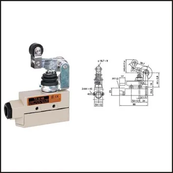 

Switch travel limit switch 15A Electrical Safety Key Interlock switch Compact Prewired sealed Limit switch TZ-6143
