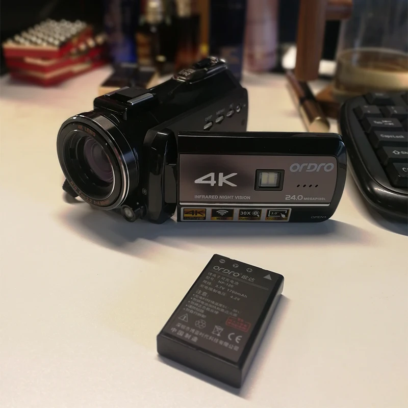 1700mah Np-120 перезаряжаемые видеокамеры батарея камеры для Ordro AC3 AC5 | Электроника
