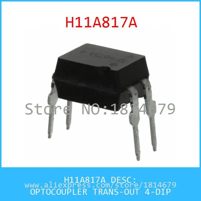 Free Shipping 5PCS/lot H11A817A OPTOCOUPLER TRANS-OUT 4-DIP 11A817 H11A817 |