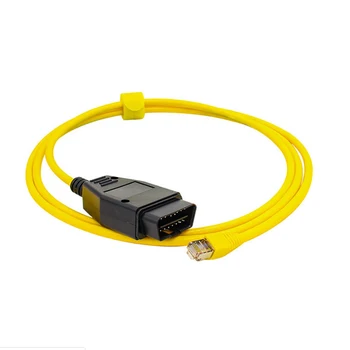 

Car Diagnostic Tool Kit Diagnostic Data Cable for BMW ENET Ethernet to OBD Interface Cable E-SYS ICOM Coding F-serie