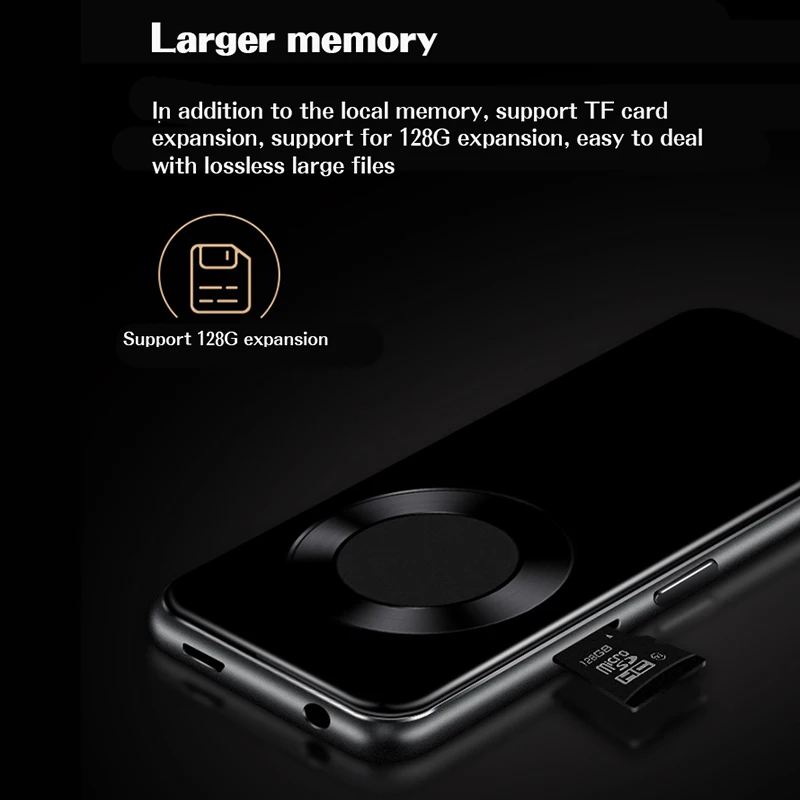 OTC HIFI MP3 BENJIE K3 двойное твердое решение без потерь портативный Walkman воспроизведение
