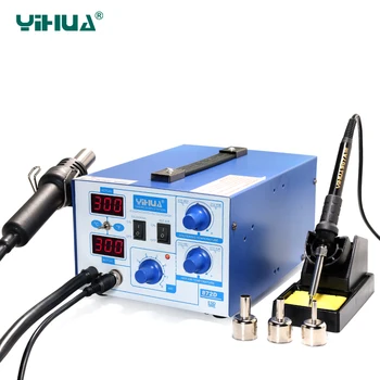

Digital 2 In 1 Soldering Station With Iron YIHUA 872D Hot Air Station Repair Tool