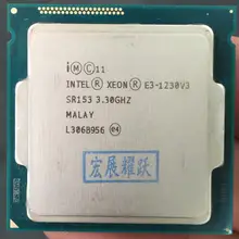 Intel processador xeon quad-core, processador para desktop intel xeon v3 e3 1230 v3 lga1150, cpu para desktop em 100% funcionamento total
