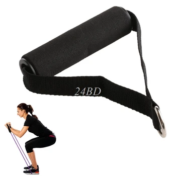 

Tricep Rope Cable Attachment Handle V Bar Dip Station Resistance Exercise Sport For Yoga Belt Gym 2PCS/SET S26