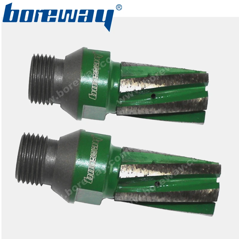 

Guaranteed D25*40T*1/2''G Diamond Finger Bit for stone slabs trimming drilling and milling