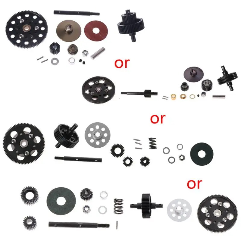 

Straight Gears Drive Transmission Set For RC 1/10 Axial Locked SCX10 Gearbox