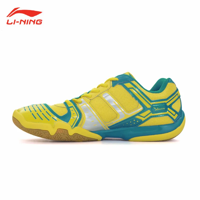 

Li-Ning Badminton Shoes Mens Breathable Sport Sneakers Li Ning Shock Absorption Athletic Man's Gym Shoe Lining AYTM085 L588OLA