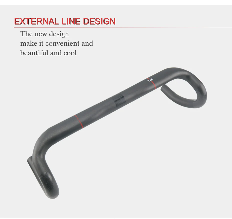 RXL SL Carbon Road Bicylce Handlebar 31.8mm UD Matte Drop Bar 400420 440mm Road Bike Carbon Handlebar Folded Bike Bars (7)